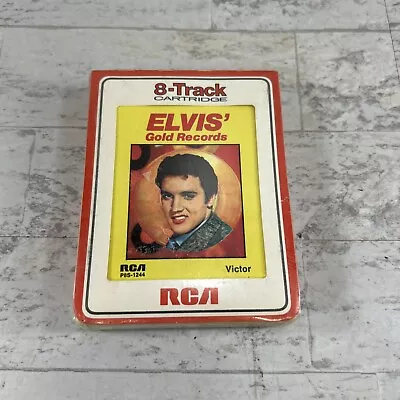 Elvis Presley Gold Records 8 Track Cartridge Sealed P8s-1244 • $16.99