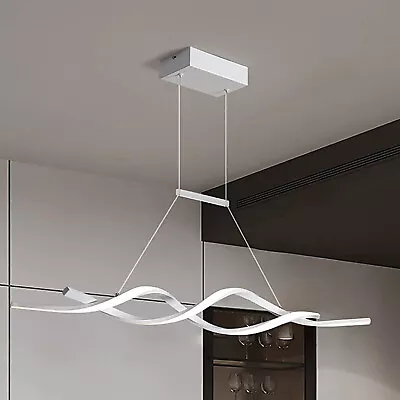 Modern Pendant Lights Dimmable LED Chandelier W/ Remote Control Kitchen Island • $100.65