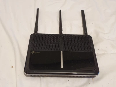 £5 • Buy TP-LINK ARCHER VR600 AC1600 Wireless Gigabit VDSL/ADSL Modem/Router UNTESTED