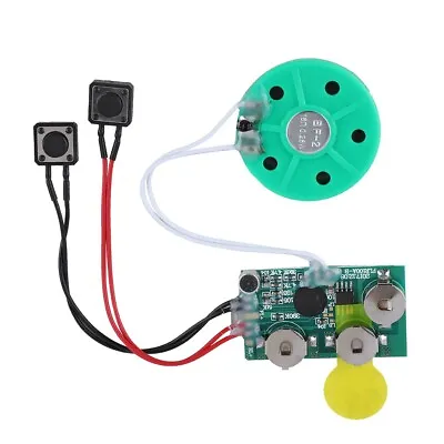 £10.51 • Buy DIY Greeting Card Chip Voice Module 4 Minutes Recordable Sound Chip Module For