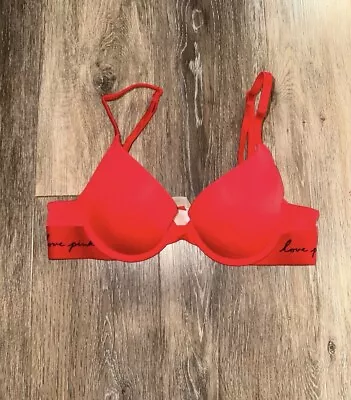 Victoria’s Secret PINK 34A Push Up Wear Everywhere Push Up Bra • $15