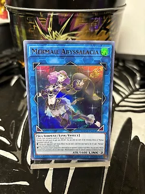Yu-Gi-Oh! Mermail Abyssalacia Unlimited DANE-EN094 Ultra Rare NM/LP X1 • $1.55