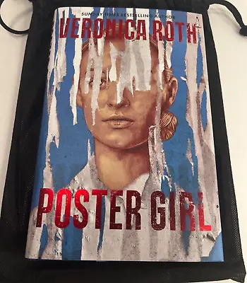 Fairyloot Poster Girl By Veronica Roth Dystopia Adult Box Sprayed Edges Signed • $34.99