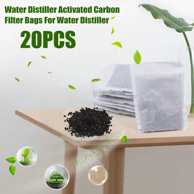 20*Activated Carbon Filters For Water Distiller Purify Water Remove Compound NEW • $23.75