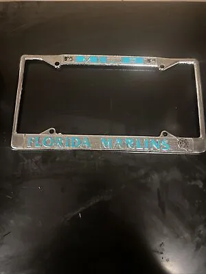 VTG - Florida Marlins - MLB - Metal License Plate Frame • $19.99