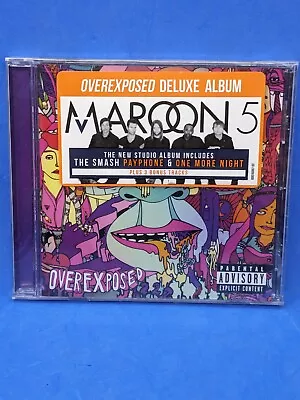  Maroon 5 Overexposed Deluxe (CD 2012) Brand New Factory Sealed Cracked Case • $11.99