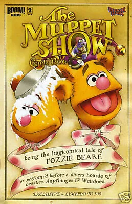 Muppet Show #2 Ultimate Comics Exclusive Variant Boom 2009 Fozzie Bear • $5.39