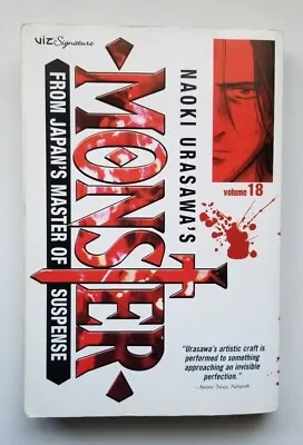  Monster Vol 18 (Final Volume) By Naoki Urasawa Manga English VIZ Rare • $49.95