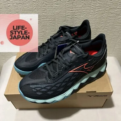 MIZUNO WAVE ENFORCE TOUR AC 61GA2300 12 Navy X Coral ALL COURTS Tennis Shoes • $128.99