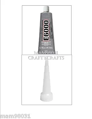 $2.99 • Buy Craft Glue / Adhesive E6000 CLEAR PERMANENT Bond ~ 3.7 Oz & Tips ~ Various Qty