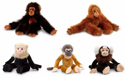 £11.99 • Buy Keel Toys Wild Apes & Monkeys Orangutan Chimpanzee Squirrel Marmoset Capuchin 