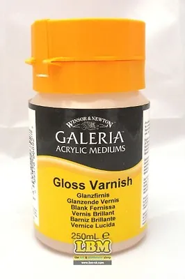 Winsor & Newton Galeria Acrylic Medium Gloss Varnish 250ml (3040801) • £12.99