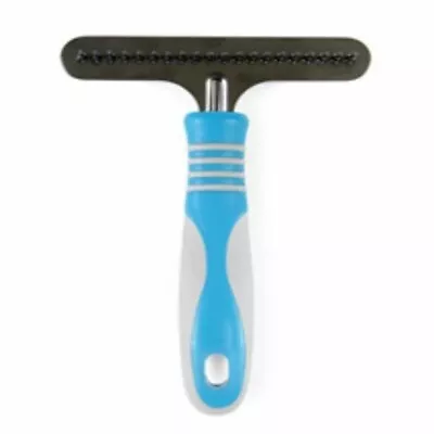 Ancol Dog Brush Medium Undercoat Grooming Rake For Loose Dead Hair Shedding Tool • £11.79
