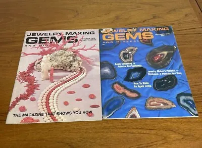 Jewelry Making Magazine Gems And Minerals October Of 1978 & 1979 Lot Of 2 • $5.95