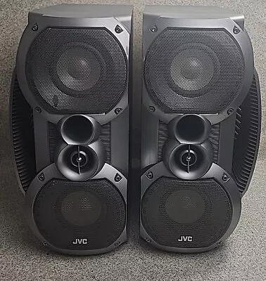 JVC SP-HXZ10 Twin Speaker System Subwoofer Speakers( Pair) • $139.98