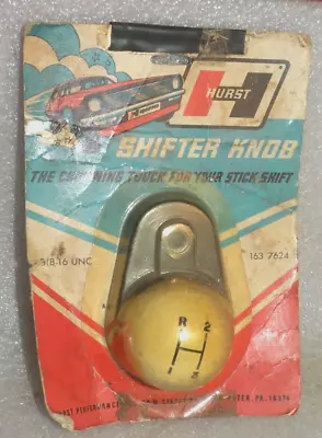 Hurst Shift Ball Handle New Old Stock 3-Speed Shifter Knob Still In Package NOS • $149.95