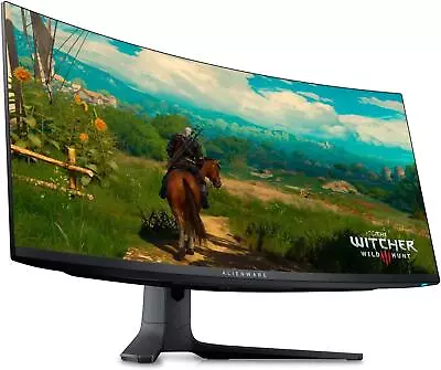 Alienware AW3423DWF 34 Inch WQHD Curved Gaming Monitor 165Hz QD OLED 0.1ms • £699.99