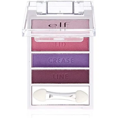 $3.24 • Buy Elf Flawless Eye Shadow Palette - Party Purple - Base, Highlight & Shadow ~ NEW