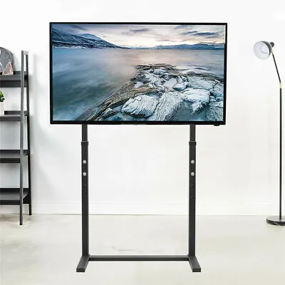 £56.99 • Buy 32-65  32-100 Portable Floor TV Stand Mount LED TV Display Bracket 2 Support Bar