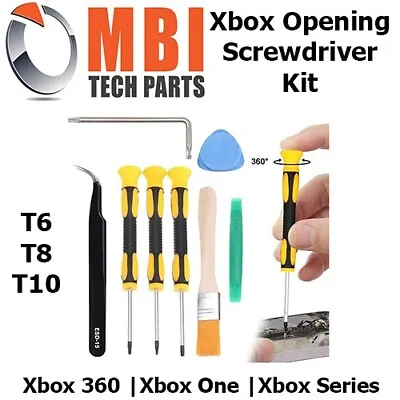 T8 T6 T10 Screwdriver Set For Xbox One Xbox 360 Controller And PS3 PS4 Security • £5.43