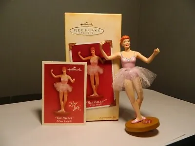 Hallmark Keepsake Clip-On Ornament  I Love Lucy  THE BALLET Boxed 2004 • $3.99