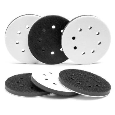 5 Pack  5 Inch Soft Sponge Interface Pad For Sanding Pad Hook&Loop Sanding Discs • $18.90