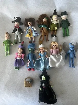 Wizard Of Oz Characters Madam Alexander Dolls Lot Of 13 Dorthy Toto Witch  • $39.99