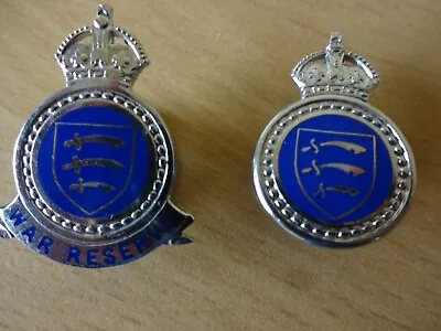 Essex Constabulary War Time Lapel Badges • £15
