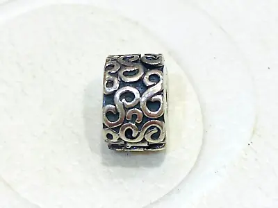 $19 • Buy Authentic Pandora Sterling Silver Serpentine Clip Charm 790338 Retired