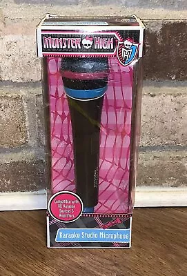 Monster High Karaoke Studio Microphone Compatible With All Systems. New In Box. • $16.25