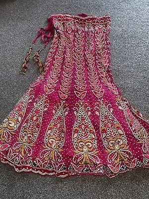 £180 • Buy Bridal Lengha Dress Asian Indian Pakistani Wedding Dress Engagement 