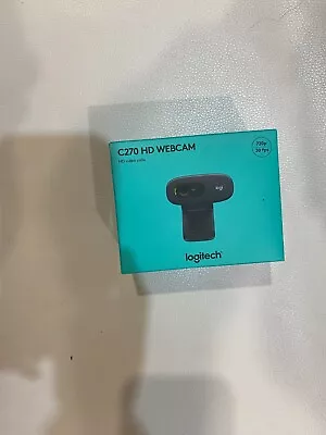 Logitech C270 Webcam Plug And Play Full HD FHD 720p - Brand New Sealed • $44