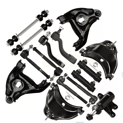 For Chevy GMC C1500 C2500 Suburban Tahoe 15Pcs Front Control Arms Sway Bars Kit • $220.89