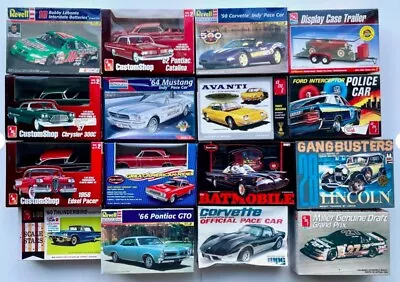 Plastic Car Building Kits 1/24 - $20 EACH - You Choose - LOTS TO CHOOSE FROM • $20