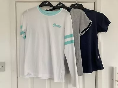 Ladies Salt Rock X3 T-Shirts Size 10 - Used • £12