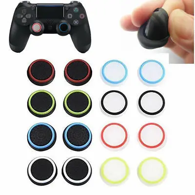 $5.10 • Buy 20 X Silicone PS4 PS5 Controller Thumb Stick Grip Thumbstick Cap Cover Xbox One
