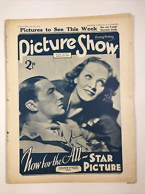PICTURE SHOW Magazine April 23 1932  Marlene DietrichJoan Crawford Grand Hotel • $31.96