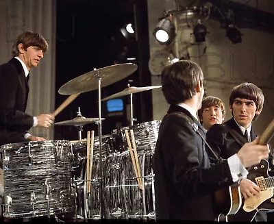 The Beatles The Ed Sullivan Show New York 11 X 14   Photo Print • $16.96