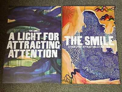 THE SMILE (RADIOHEAD) - MUSIC PROMO POSTER - A Light For Attracting Attention • £19.99