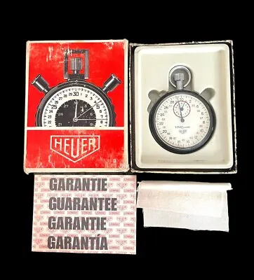 Vintage Heuer Vwr Scientific Stopwatch ***for Repair ***** • $149