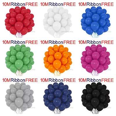 £131.15 • Buy 5 Inch Small Latex Balloons WHOLESALE Party Birthday 100 Wedding Decoration Bal