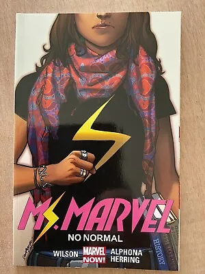 Ms. Marvel Volume 1: No Normal By G. Willow Wilson (Paperback 2016) • £3.99
