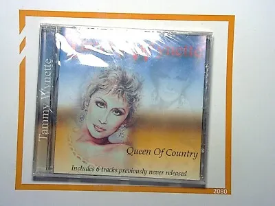 Tammy Wynette Queen Of Country Import CD Previously Never Realeased Tracks Mint • £12.99