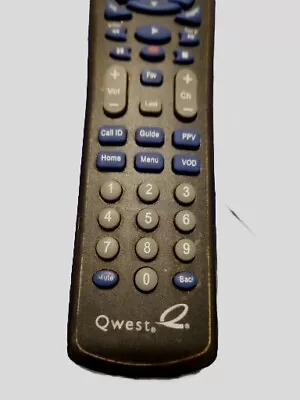 Qwest Motorola SRC-300A Genuine TV Remote Control- Black • $11.99