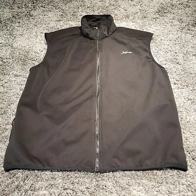 Extreme Performance Series XPS Black Sleeveless Full Zip Vest W/ Pockets Men XL • $14.56