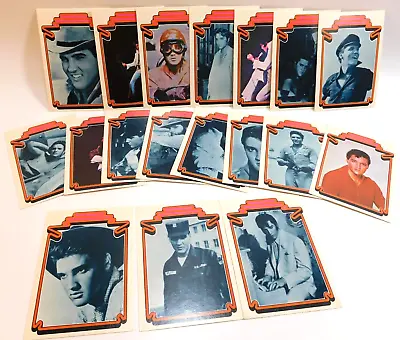 Vintage ELVIS PRESLEY Trading Cards Elvis Records & Facts Cards 1978 Boxcar LOT • $7.88