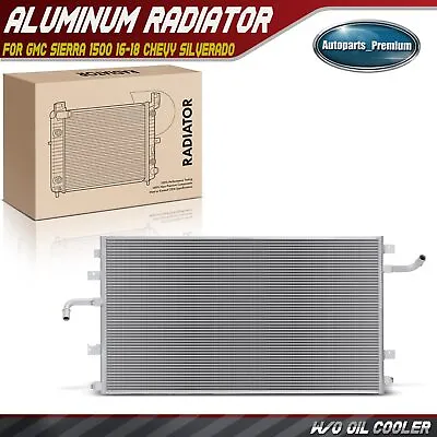 New 1pc Radiator For GMC Sierra 1500 2016-2018 Chevrolet Silverado 1500 V8 5.3L • $102.99