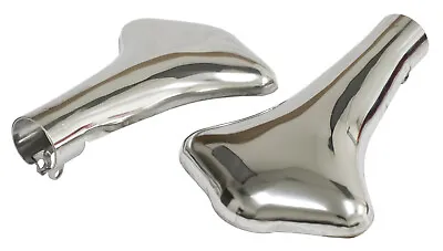 Stainless Steel Vintage Exhaust Tips Vw Bug Ghia Thing Bus Buggy Empi 00-3363-0 • $76.95