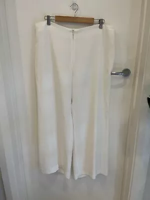 Carla Zampatti Cream Dress Pant 16 • $145