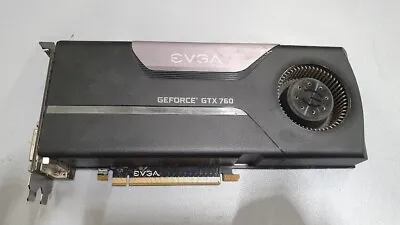 EVGA GTX 760 NVIDIA GeForce 2Gb GDDR5 256B Desktop Graphics Card GPU • £30.78